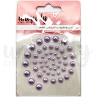 Uniquely Creative Embellishment Adhesive Lavender Pearls