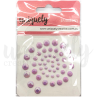 Uniquely Creative Embellishment Adhesive Lavender Rhinestones