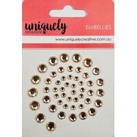 Uniquely Creative Embellishment Adhesive Champagne Rhinestones