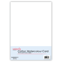 Uniquely Creative A4 Cotton Watercolour Card 250gsm X 10 Sheets