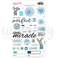 Uniquely Creative Stickers Puffy Stickers Hey Baby Boy