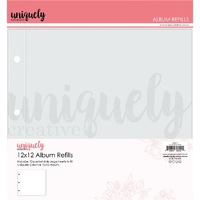 Uniquely Creative 12” x 12” Scrapbooking Album Refills