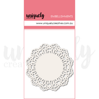 Uniquely Creative White Layering Doilies
