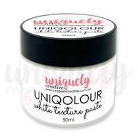 Uniquely Creative UNIQOLOUR White Texture Paste - 50ml