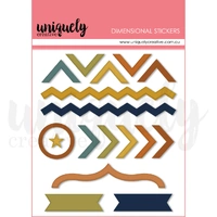 Uniquely Creative Directional Dimensional Stickers