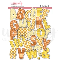 Uniquely Creative Written In The Stars Chipboard Alpha Stickers