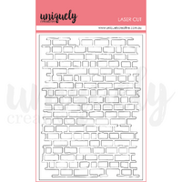 Uniquely Creative Brick Wall Laser Cut