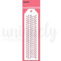 Uniquely Creative Checker Plate Mark Making Stencil