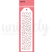 Uniquely Creative Mark Making Stencil - Dash