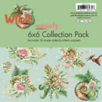 Uniquely Creative 210gsm Cardstock 6x6 Wild Collection