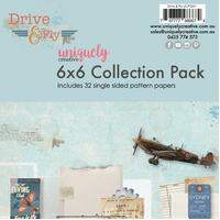 Uniquely Creative 210gsm Cardstock 6x6 Drive & Fly