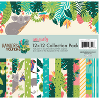 Uniquely Creative 12x12 Cardstock 210gsm Rainforest Retreat