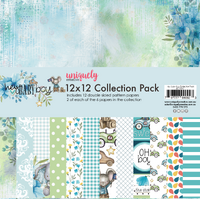 Uniquely Creative 12x12 Cardstock 210gsm Hey Baby Boy