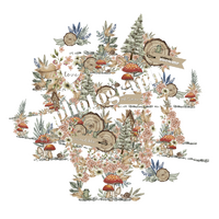 Uniquely Creative Die Cuts Into the Wild Velum Photo Overlays