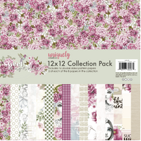 Uniquely Creative 12x12 Cardstock 210gsm Sweet Magnolia