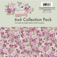 Uniquely Creative 6x6 Cardstock 210gsm Sweet Magnolia