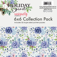 Uniquely Creative 6x6 Cardstock 210gsm Holiday Spirit