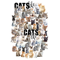 Uniquely Creative Die Cuts Willow & Grace - Cats Creative Cuts