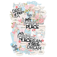 Uniquely Creative Die Cuts Patchwork Roses Creative Cuts