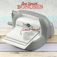 Cut N Go Pro Die Cutting Emboss Machine with Bonus Dies and Folder