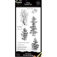 Arden Creative Clear Stamp Set - Maker Series - Winter Etchings