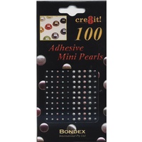 Cre8it! Adhesive Mini Pearls Multi-Size 100/Pkg 
