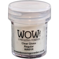 WOW! Embossing Powder 15ml Clear Gloss Regular