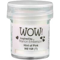 WOW! Embossing Powder 15ml Hint of Pink