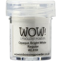 WOW! Embossing Powder 15ml Opaque Bright White Regular