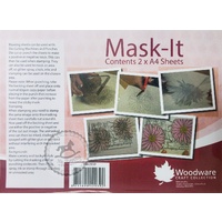 Woodware Mask-It A4 Masking Sheets x2