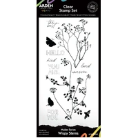 Arden Creative Clear Stamp Set - Maker Series - Wispy Stems