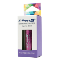 X-Press It Micro Fine Glitter 12gms Fuchsia