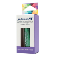X-Press It Micro Fine Glitter 12gms Emerald