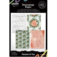 Arden Creative Decoupage Paper - Season of Joy