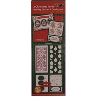 Doodey Luxury Cardlayers A6 Card Kit 2 Sets Christmas ZV70773