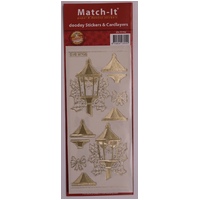 Doodey Match-It Cardlayers A6 Card Kit 2 Sets Lantern ZV71702