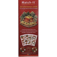 Doodey Match-It 3D Stickers + Decoupage Sheets Christmas ZV804573