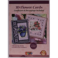 Doodey 6 Luxury Cardlayers + Decoupage Sheets 3D Flower ZV80657