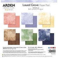 Arden Creative 12 x 12 Solids Paper Pad - Laurel Grove