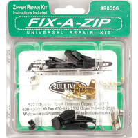 Zipper Repair Kit FIX-A-ZIP Universal Repair Kit by Sullivans USA