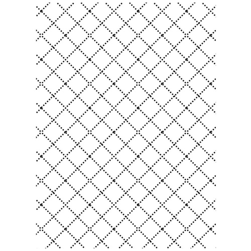 DARICE Embossing Folder Wire Fence 10.5cm x 14.5cm 