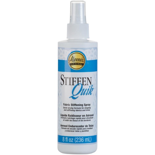 Aleene's Stiffen Quik Spray (Bow, Ribbon & Fabric Stiffener) 236ml