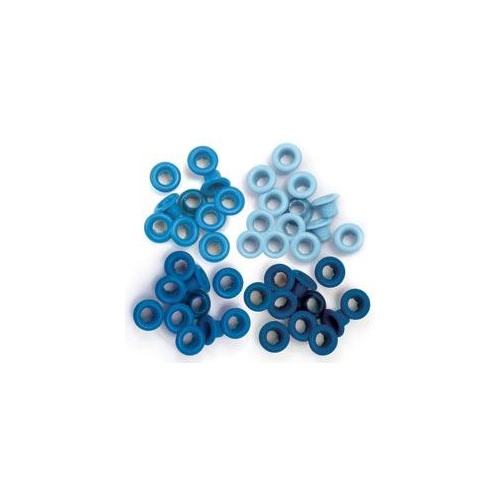 We R Memory Keepers Crop-A-Dile 60 Eyelets Blue 