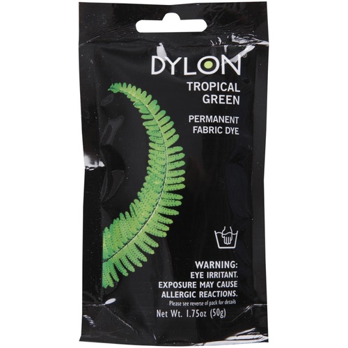 Dylon Permanent Fabric Dye 50g - Tropical Green