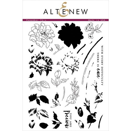 Altenew Remember This Stamp Set ALT1106 