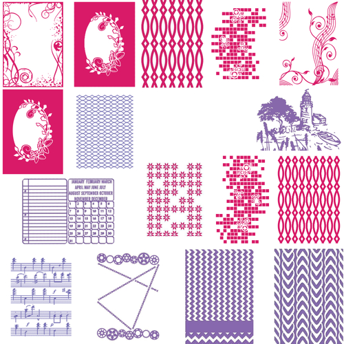 Couture Creations Embossing Folder Bundle