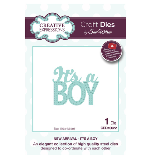Sue Wilson Dies New Arrival Collection It's A Boy CED10022 