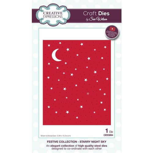 Sue Wilson Dies Festive Collection Starry Night Sky CED3084 