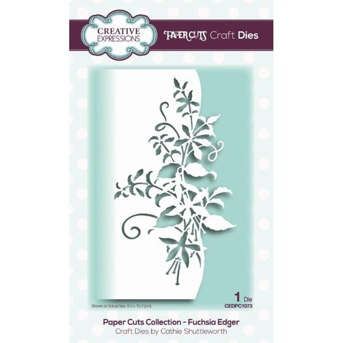 Paper Cuts Collection Die Fuchsia Edger CEDPC1073