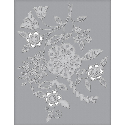Blooming Sprigs Spellbinder Cut and Emboss Folder Blooming Sprigs Spellbinder Cut and Emboss Folder